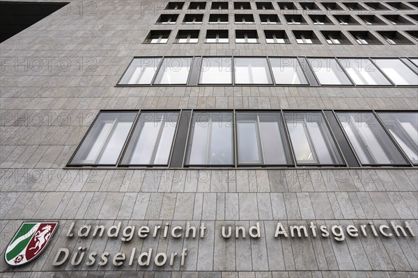 Regional Court and Local Court, Duesseldorf, North Rhine-Westphalia, North Rhine-Westphalia, Germany, Europe