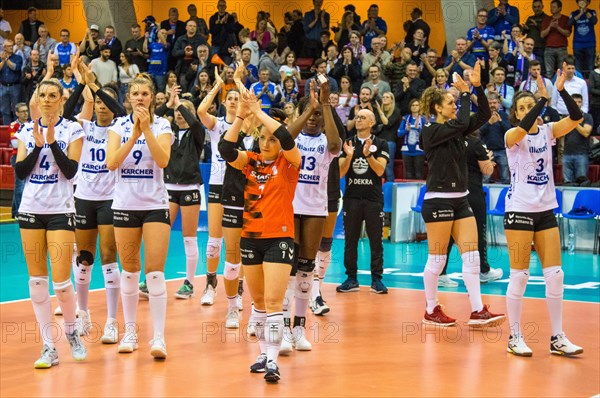 Allianz MTV Stuttgart team disappointed after defeat