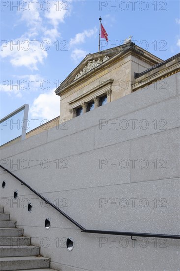 James Simon Gallery and New Museum, Museum Island, Berlin, Germany, Europe