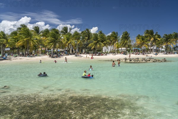 On the beach of Sainte-Anne, Guadeloupe, France, North America