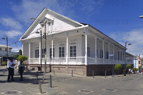 Colonial house in Centro Historico, Old Town of Puerto Plata, Dominican Republic, Caribbean, Central America