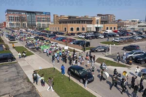 Royal Oak, Michigan USA, 23 April 2022, The Oakland County