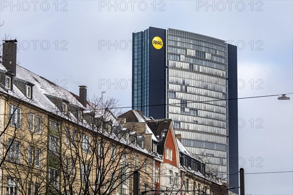 ARAG Corporate Headquarters, Winter, Duesseldorf, North Rhine-Westphalia, Germany, Europe