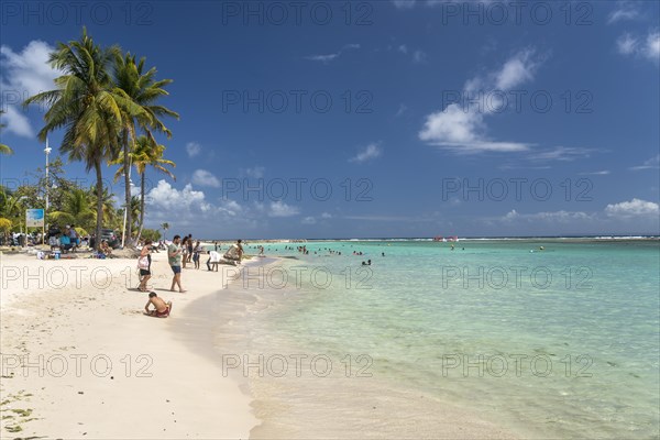 On the beach of Sainte-Anne, Guadeloupe, France, North America