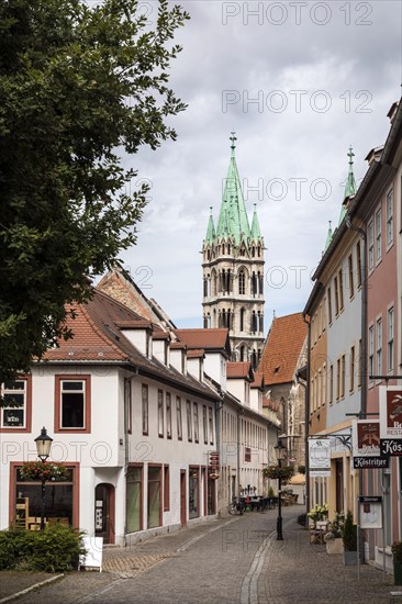 Medieval Old Town with Naumburg Cathedral St. Peter and Paul, Naumburg