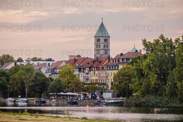 City view Schweinfurt. Schweinfurt, Germany, Europe