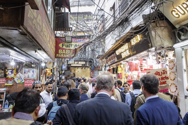 A view of the old city Chandni Chowk in New Delhi, 05.12.2022., New Delhi, India, Asia