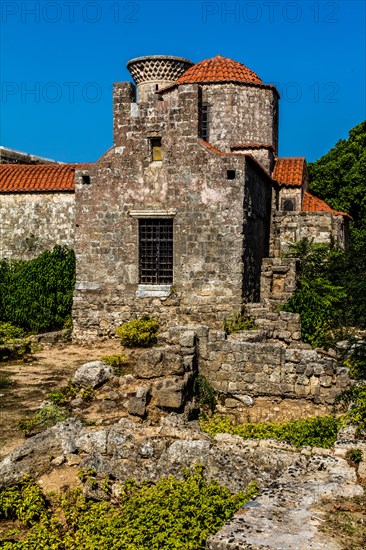 Agia Triada, 15th century, Old Town alleys, Rhodes Town, Greece, Europe