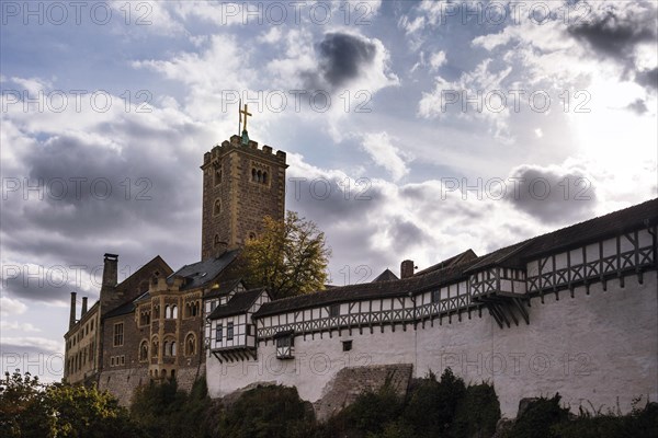 Wartburg, castle in Thuringia, Thuringian Forest, Eisenach