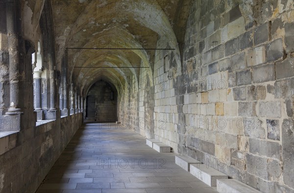 Halberstadt Cathedral St. Stephen and St. Sixtus, Gothic basilica, cloister, Halberstadt, Saxony-Anhalt, Germany, Europe