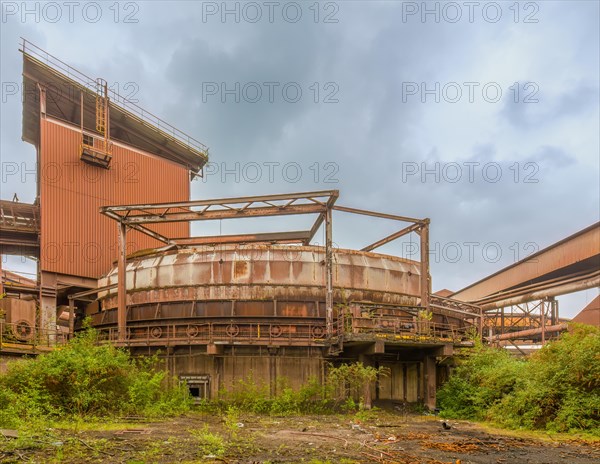 Cooling pool, Haut Fourneau B, Liege, Belgium, Europe