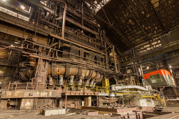 Blast furnace, Haut Fourneau B, Liege, Belgium, Europe