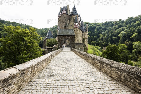 Eltz Castle, Wierschem, Moselle, Rhineland-Palatinate, Germany, Europe