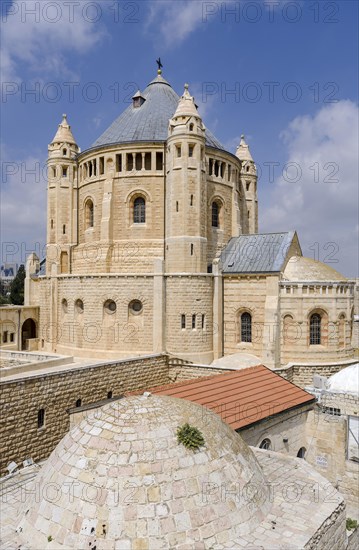 Dormitio Basilica, Jerusalem, Israel, Asia