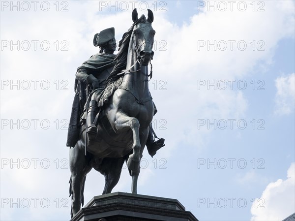 King Frederick the Great, equestrian statue, Unter den Linden, Berlin, Germany, Europe