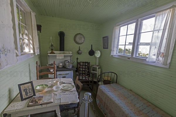 Beckley, West Virginia, Historic buildings are on display in the Coal Camp at the Beckley Exhibition Coal Mine, including this one-room bachelors shanty, moved here from Helen, WV