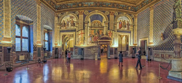 Palazzo Vecchio Interior Florence Tuscany Italy