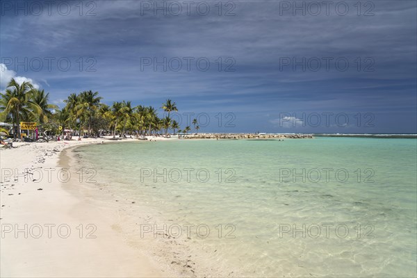 On the beach of Sainte-Anne, Guadeloupe, France, North America