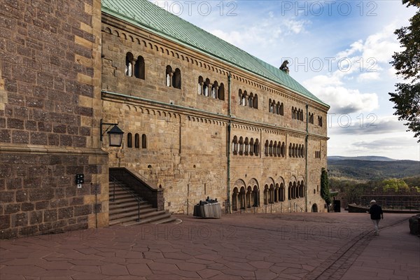 Wartburg, castle in Thuringia, Thuringian Forest, Eisenach