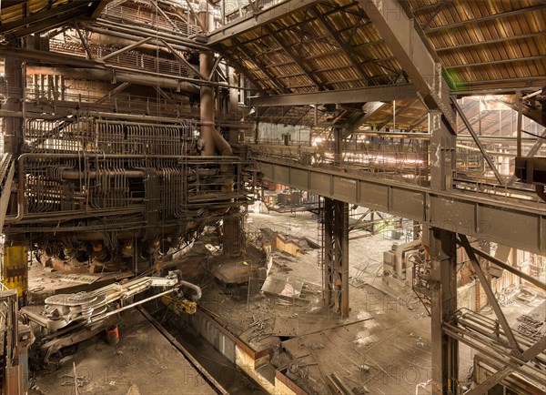 Blast furnace, Haut Fourneau B, Liege, Belgium, Europe