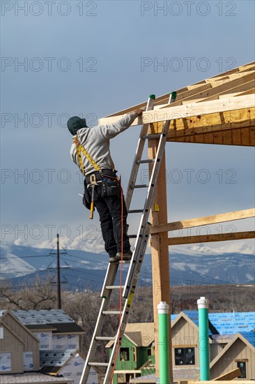 Rebuilding after December 2021 Marshall Fire, Wood construction, Louisville, Colorado