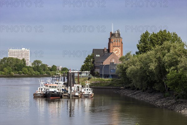 Seemannshoeft pilot house in Walterhof, Hamburg, Germany, Europe