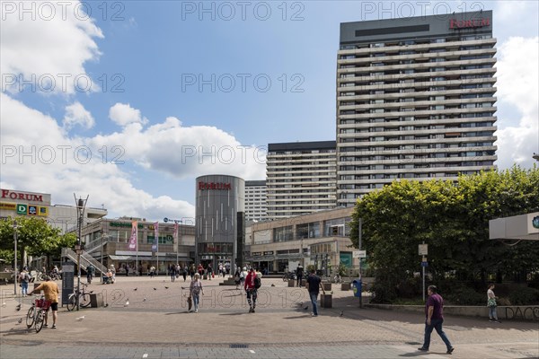 Forum City Muelheim am Kurt-Schumacher-Platz, Muelheim an der Ruhr, North Rhine-Westphalia, North Rhine-Westphalia, Germany, Europe