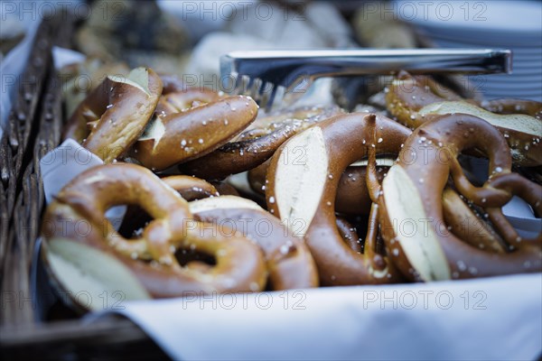 Bavarian pretzels, Munich, Germany, Europe