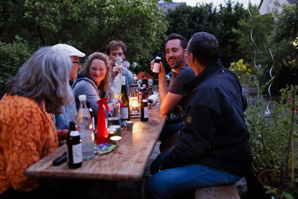 Summer party, family celebration, Bonn, Germany, Europe