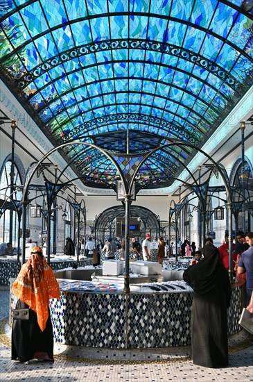 Fish Market Halle Chabra in Mina District, Mia Park, Old Port Doha, Qatar, Asia