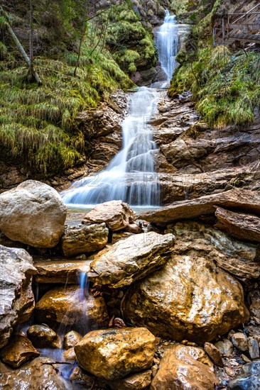 Long exposure of waterfall