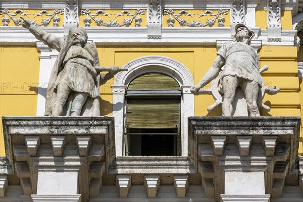 Detail of the most representative building in Rijeka