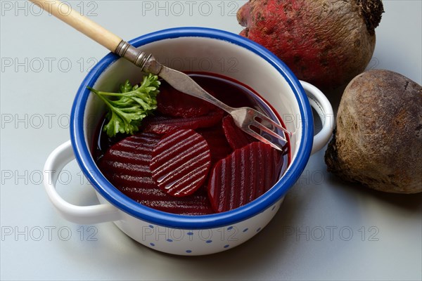 Potted beetroot