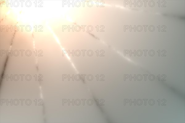 Abstract sun burst with digital lens flare background