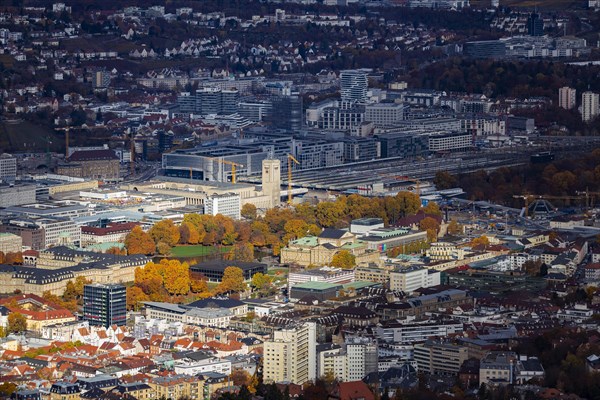 View of the city centre