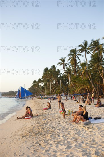 Sunset watching at Angol Beach