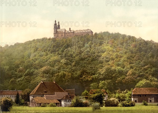 Banz Monastery near Lichtenfels in Bavaria