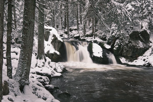 Waterfall in the Hotzenwald