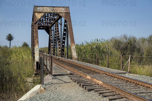 Old railway bridge at Ventura