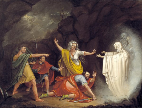 Saul with the Witch of Endor