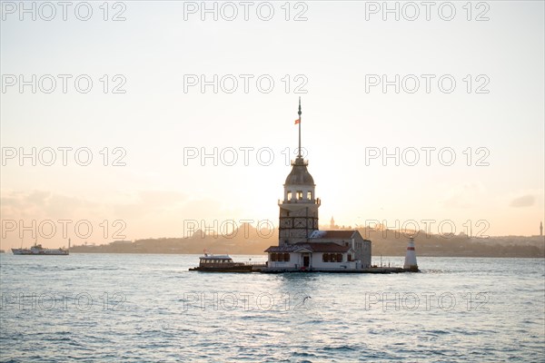 View from Maiden's Tower in evening