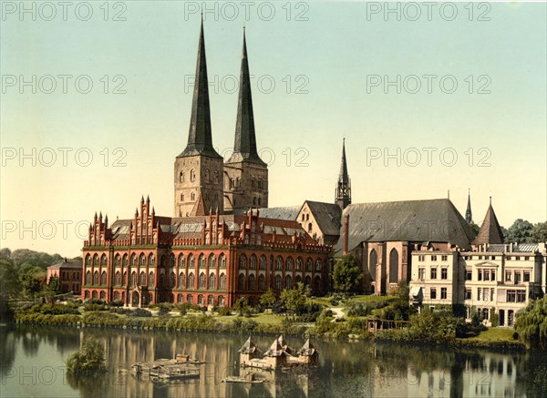 Cathedral St. Marys Church of Luebeck
