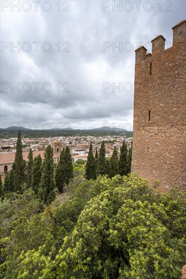 Fortified defence tower of the old castle