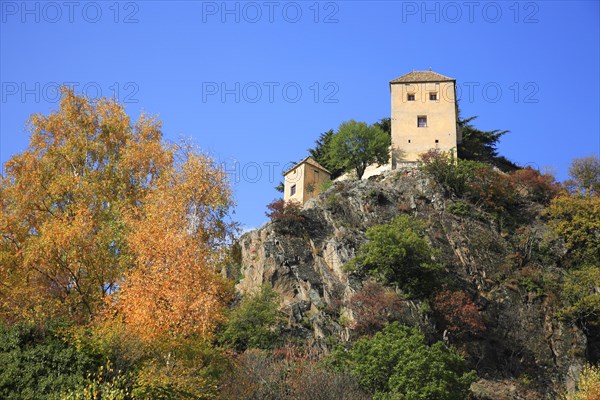 Juval Castle at the entrance to the Schnals Valley