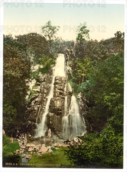 The Trusenfall near Bad Liebenstein in Thuringia