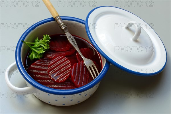 Potted beetroot