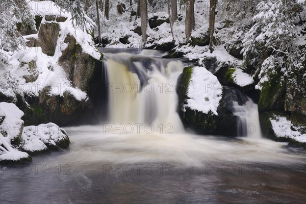 Waterfall in the Hotzenwald