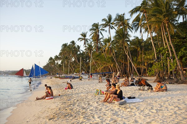 Sunset watching at Angol Beach