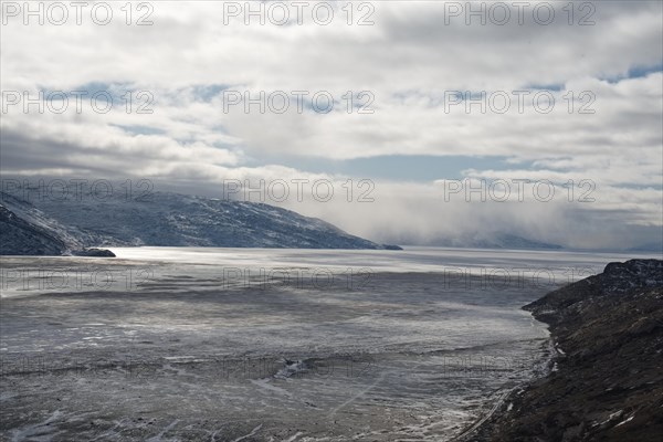 Kangerlussuaq fjord near its landward end