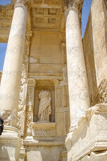 Ruins of the Ancient city of Ephesus in Turkey